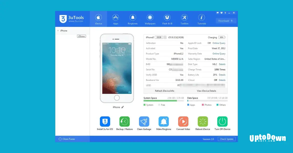 تحميل برنامج 3uTools لنظام التشغيل Mac (أحدث إصدار لعام 2026) screenshot 1