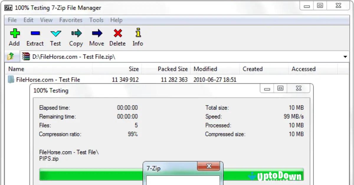 تحميل برنامج 7-Zip (32 بت) (أحدث إصدار لعام 2026) screenshot 3