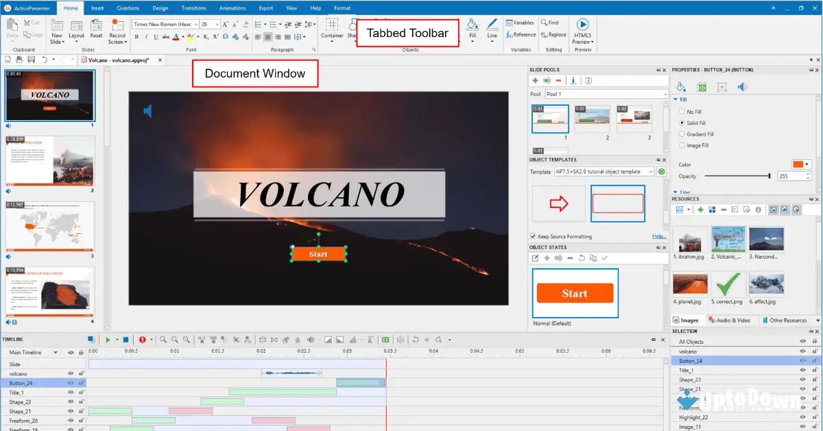 تحميل برنامج ActivePresenter لنظام التشغيل Mac (أحدث إصدار لعام 2026) screenshot 1