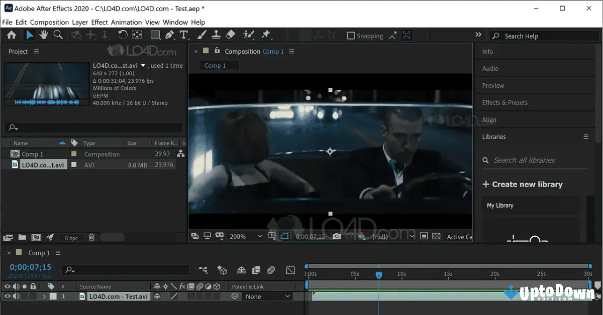 تحميل برنامج Adobe After Effects مجاناً من Uptodown (2026) screenshot 1