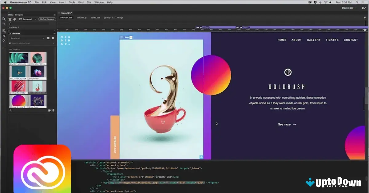 تحميل برنامج Adobe Dreamweaver 2025 مجاناً من موقع Uptodown screenshot 2