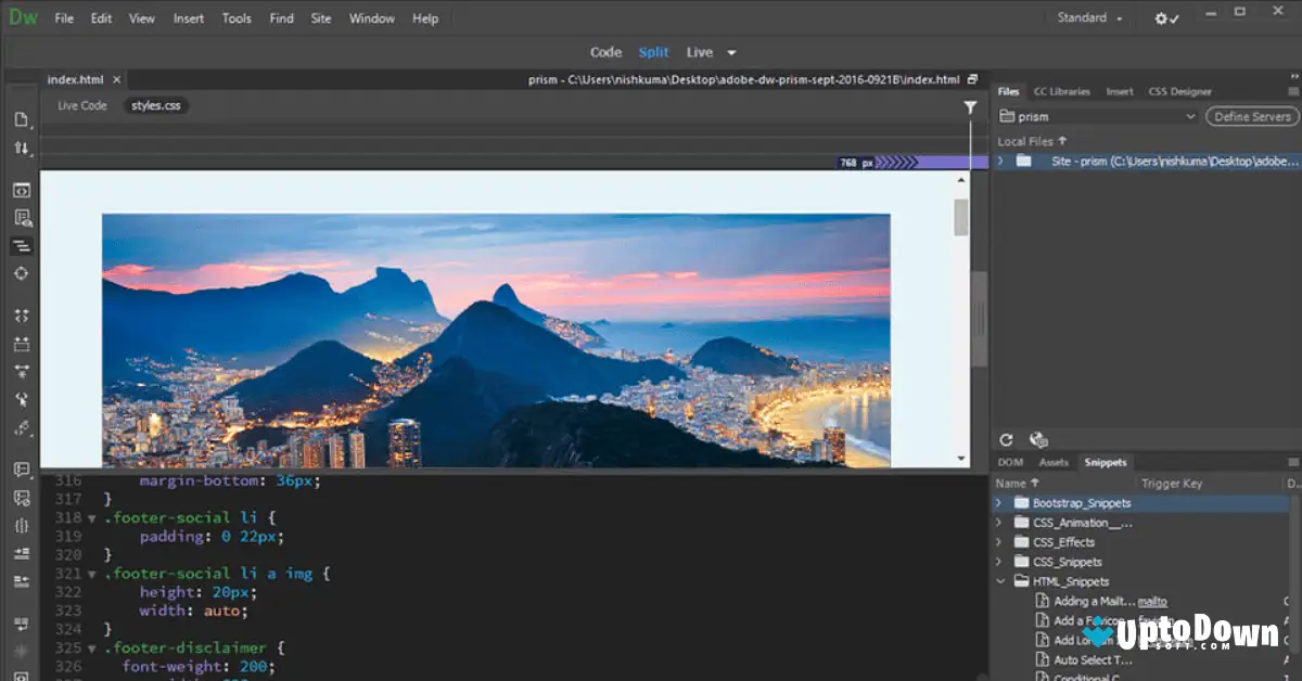 تحميل برنامج Adobe Dreamweaver 2025 مجاناً من موقع Uptodown screenshot 3