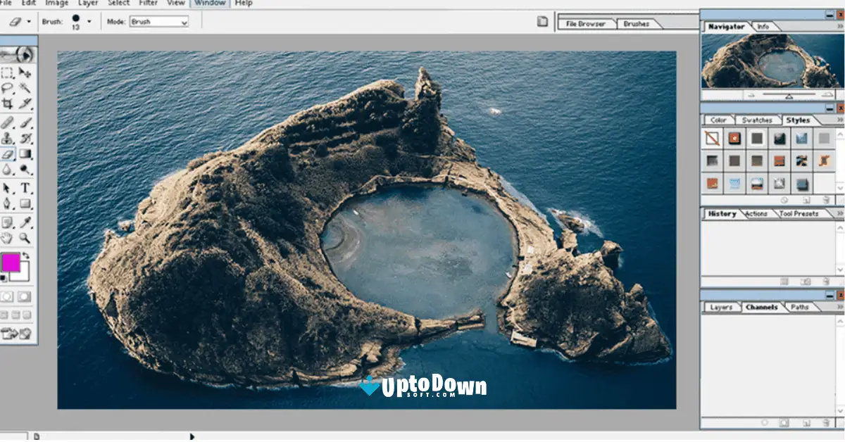 قم بتنزيل برنامج Adobe Photoshop (64 بت) من موقع Uptodown (أحدث إصدار لعام 2026) screenshot 1