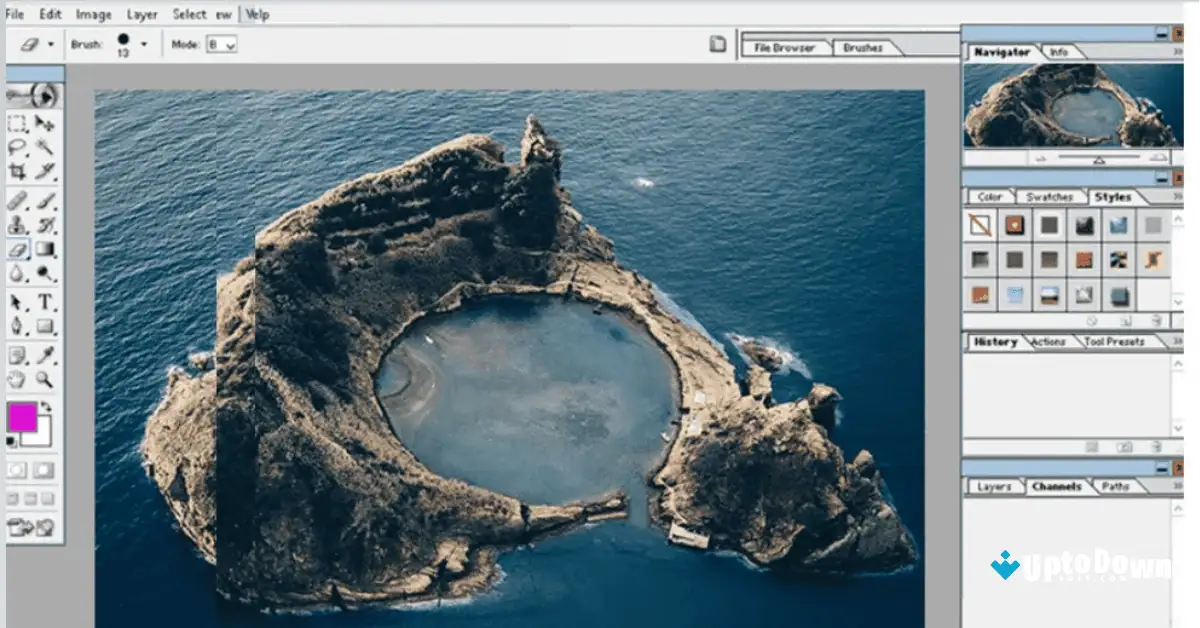 تحميل أدوبي فوتوشوب 7.0 للكمبيوتر من Uptodown screenshot 3