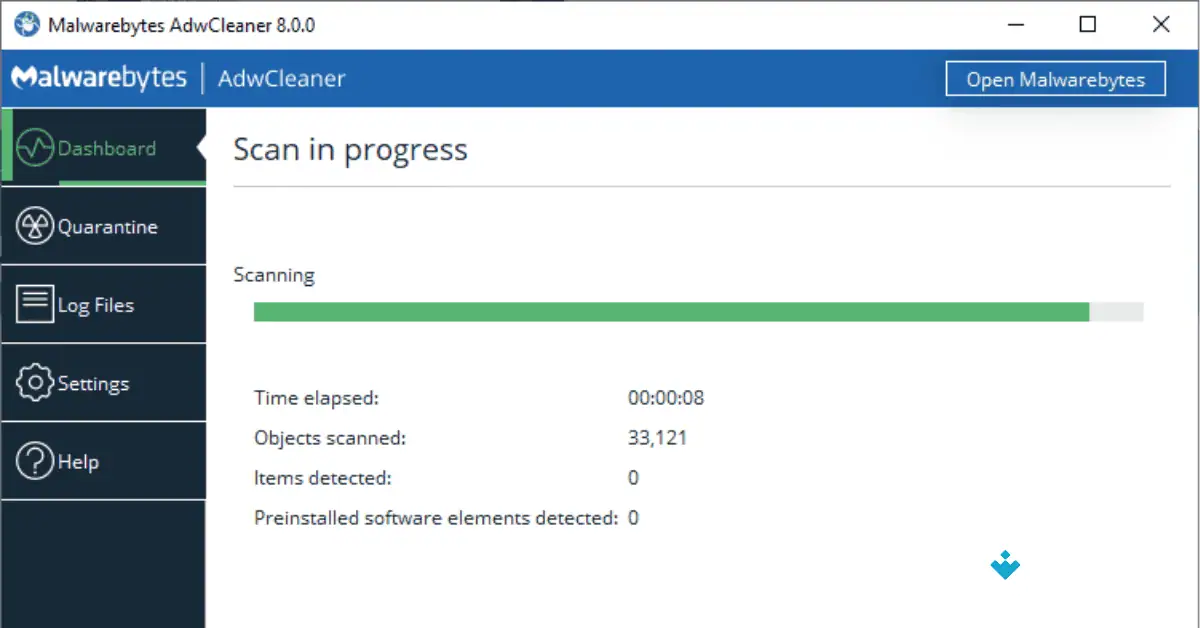 تحميل برنامج AdwCleaner للكمبيوتر مجاناً من Uptodown (2026) screenshot 2
