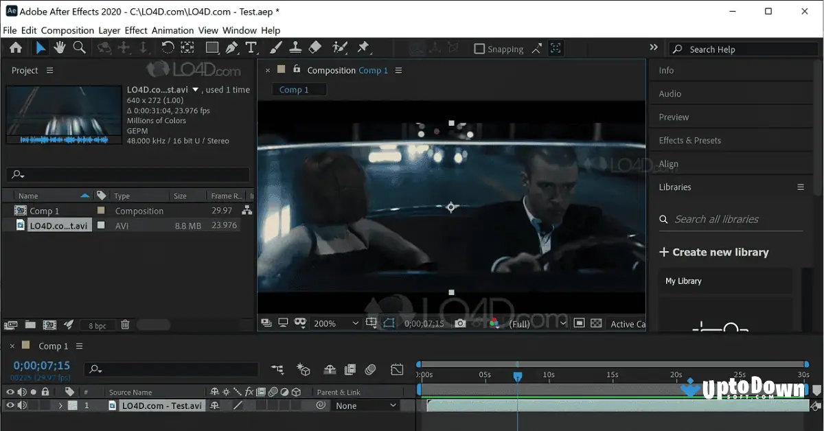 تحميل برنامج After Effects مجاناً لأجهزة الكمبيوتر من موقع Uptodown (2026) screenshot 1