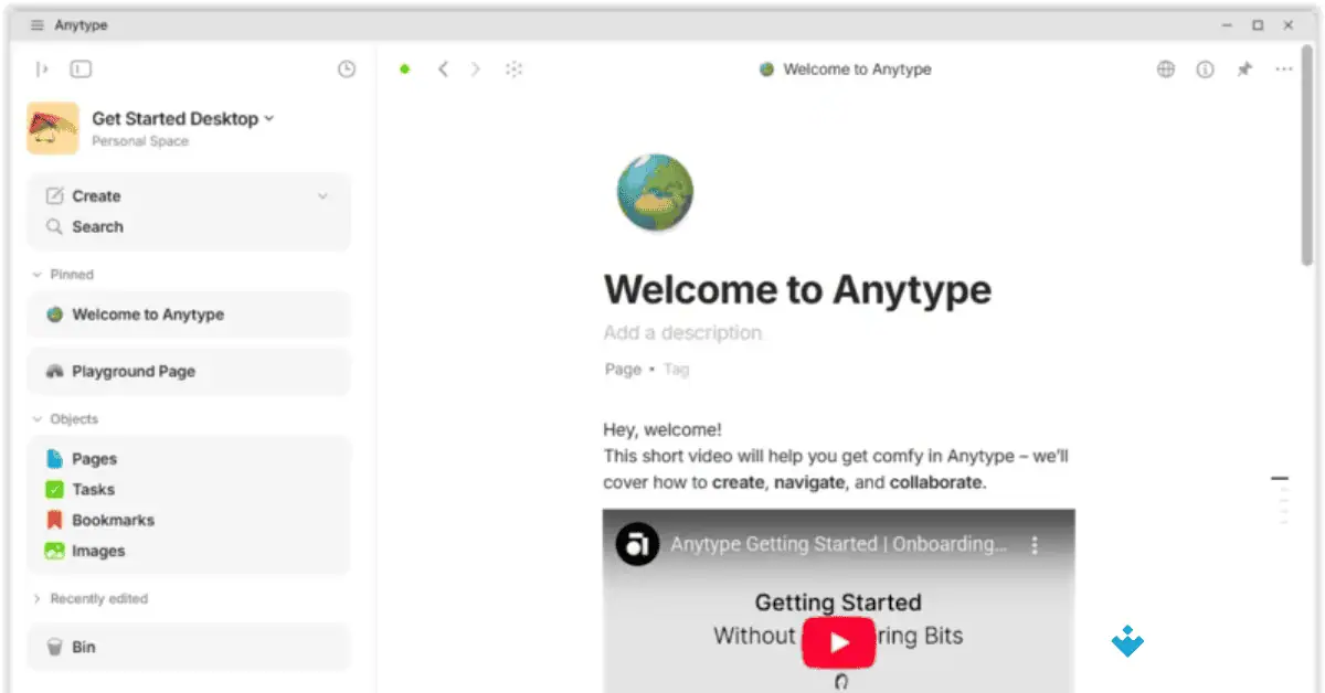 تحميل برنامج Anytype لنظام التشغيل Mac من موقع Uptodown 2026 screenshot 2