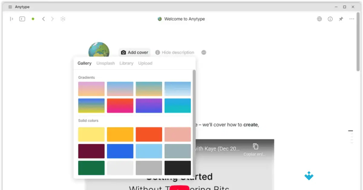 تحميل برنامج Anytype لنظام التشغيل Mac من موقع Uptodown 2026 screenshot 3