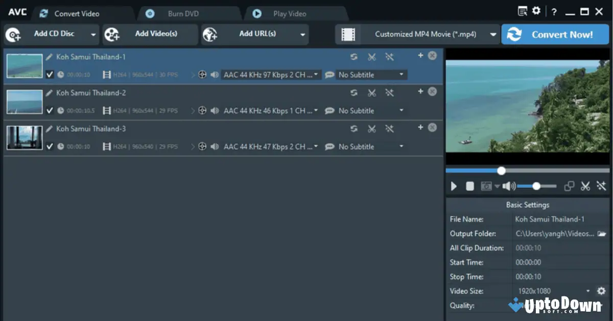 تحميل برنامج Any Video Converter مجاناً (أحدث إصدار لعام 2026) screenshot 1