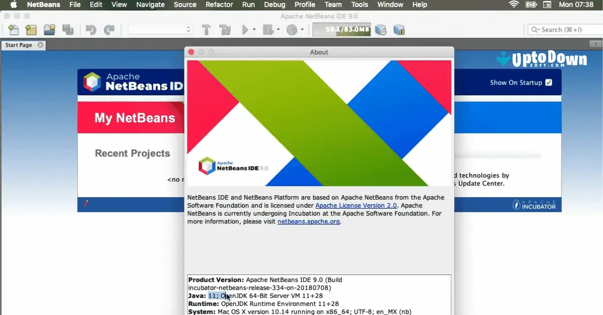 تحميل برنامج Apache NetBeans IDE لنظام التشغيل Mac (أحدث إصدار لعام 2026) screenshot 1