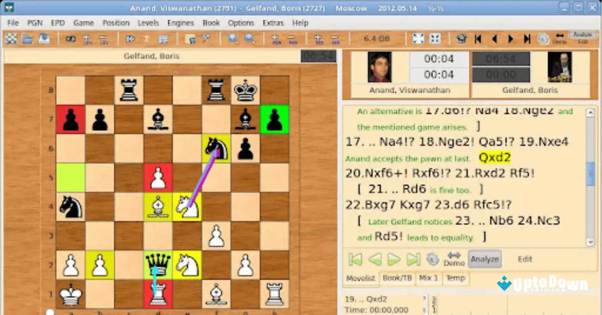 تحميل مجاني لبرنامج Arena Chess GUI من Uptodown (2026) screenshot 1