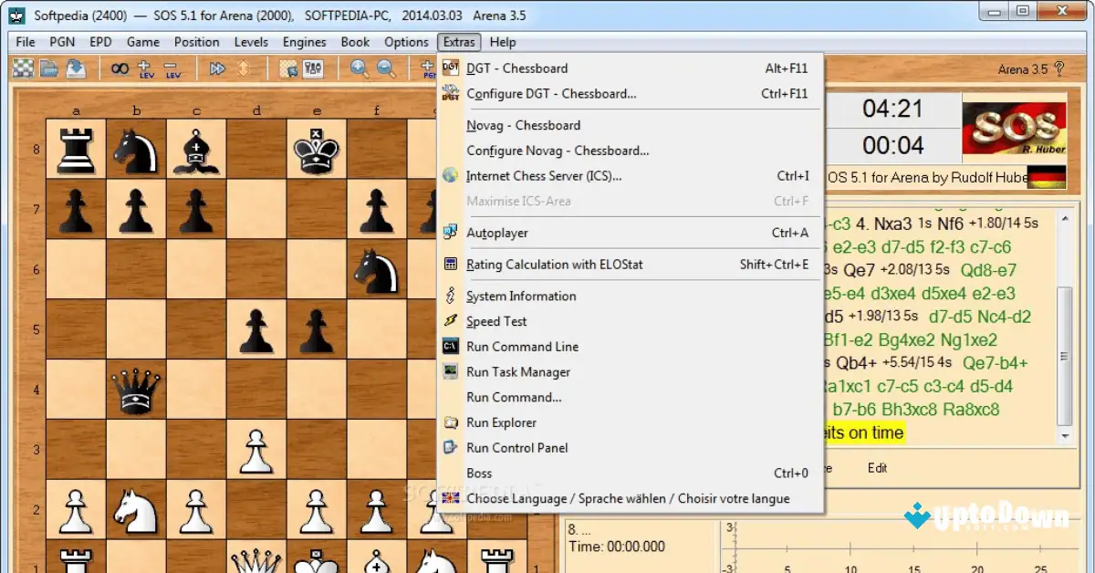 تحميل مجاني لبرنامج Arena Chess GUI من Uptodown (2026) screenshot 2