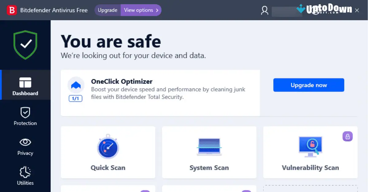 تحميل برنامج Bitdefender Antivirus مجاناً (أحدث إصدار لعام 2026) screenshot 1