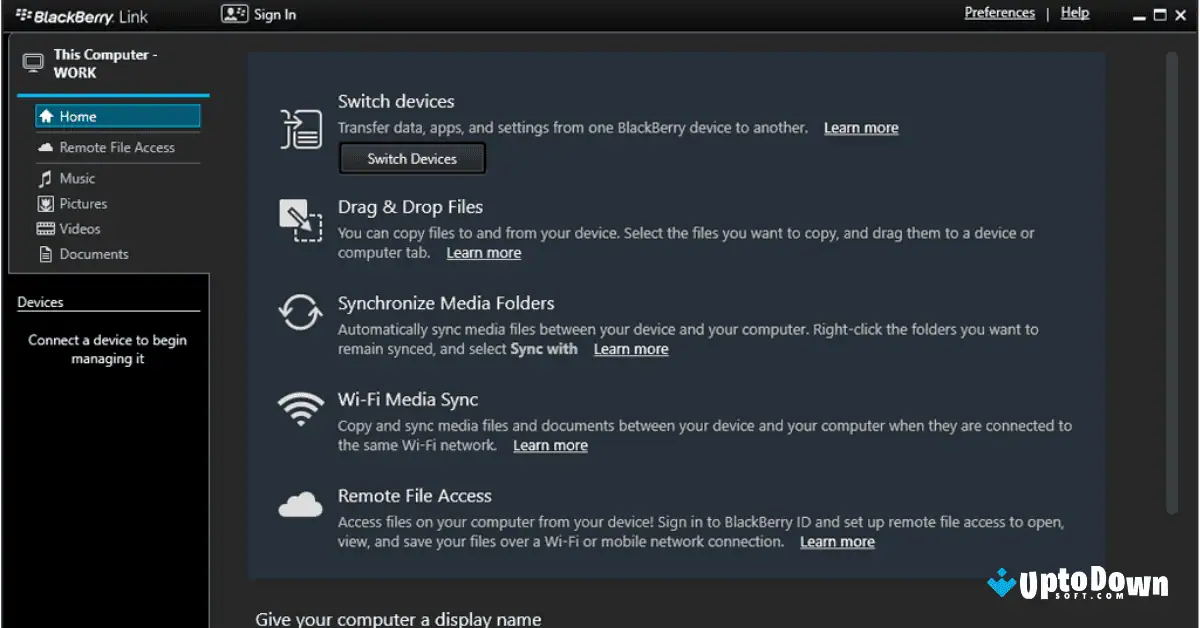 تحميل BlackBerry Link من موقع Uptodown (2026) screenshot 2