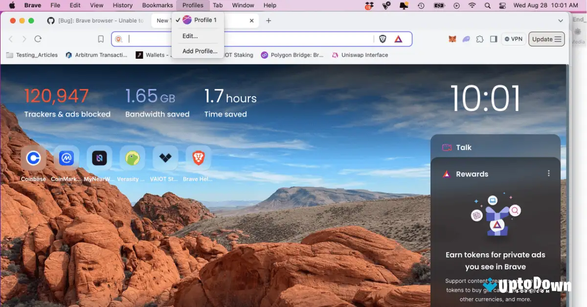 تنزيل متصفح Brave لنظام التشغيل Mac (أحدث إصدار لعام 2026) screenshot 2