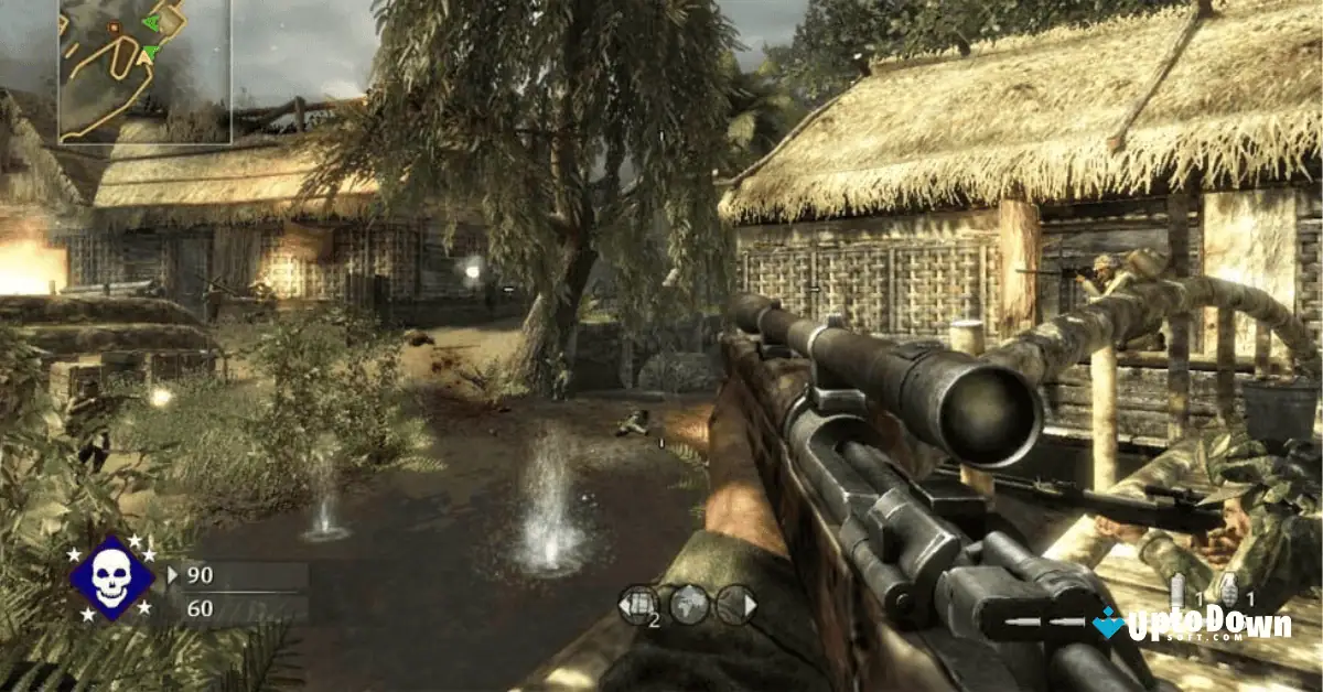 لعبة Call of Duty: World at War للكمبيوتر الشخصي - تحميل مجاني screenshot 3
