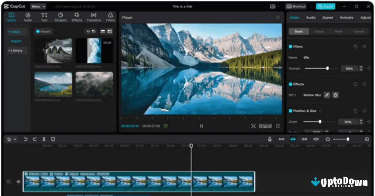 تحميل برنامج CapCut لنظام التشغيل Mac (أحدث إصدار لعام 2026) screenshot 3