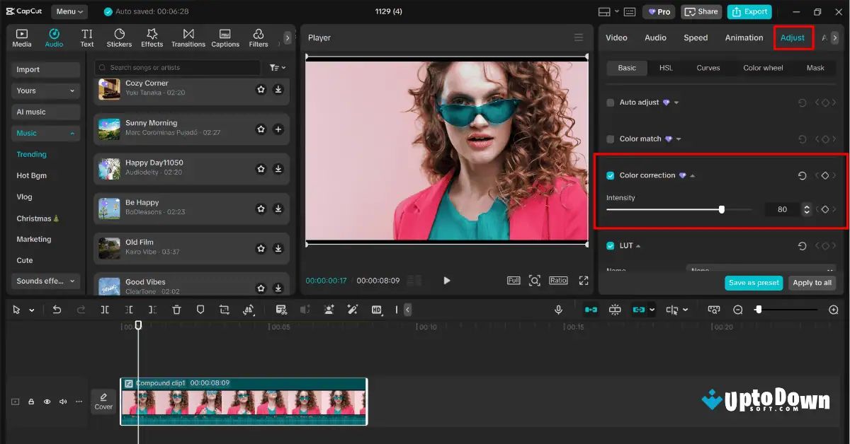تحميل برنامج Capcut v4.8 لنظام Mac من موقع Uptodown (2026) screenshot 1