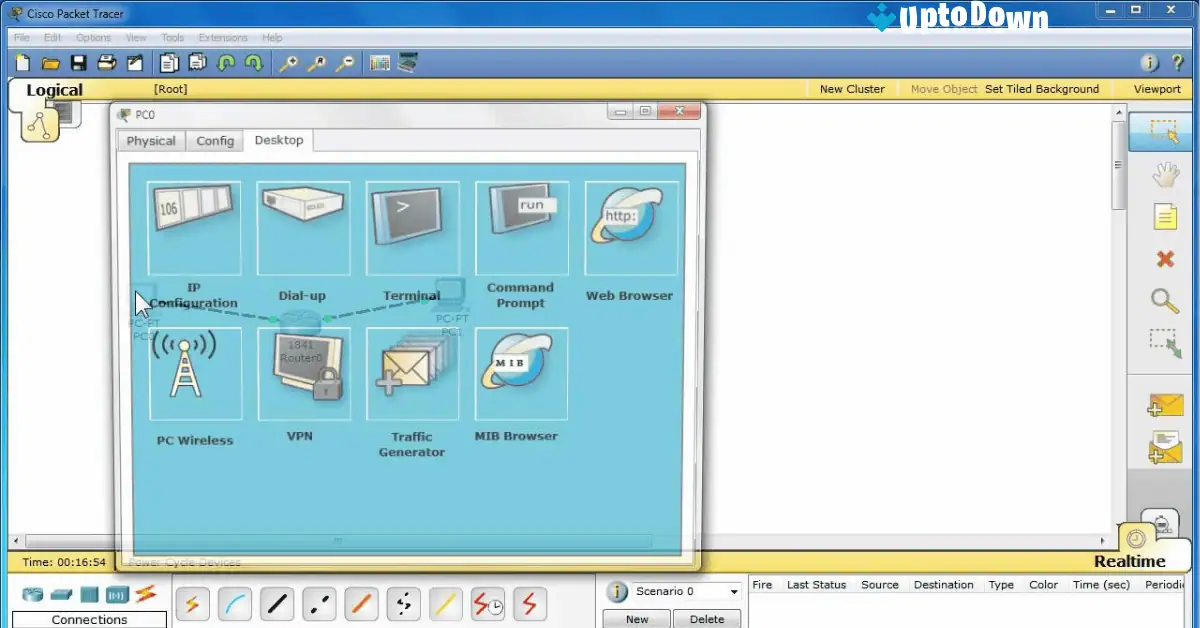 تنزيل برنامج Cisco Packet Tracer من Uptodown لأجهزة الكمبيوتر بنظام 64 بت screenshot 3