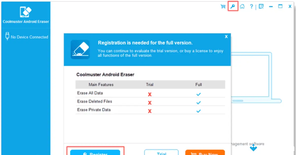 تحميل برنامج Coolmuster Android Eraser لنظام التشغيل Mac (أحدث إصدار لعام 2026) screenshot 2