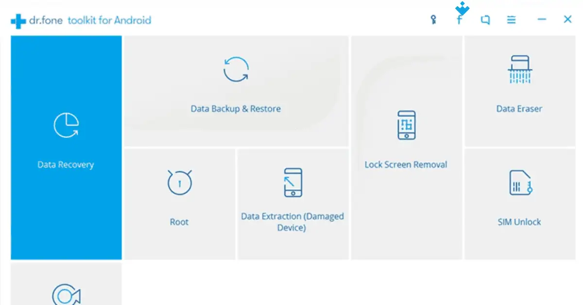 تحميل برنامج Dr.Fone Toolkit لنظام Android (أحدث إصدار لعام 2026) screenshot 1