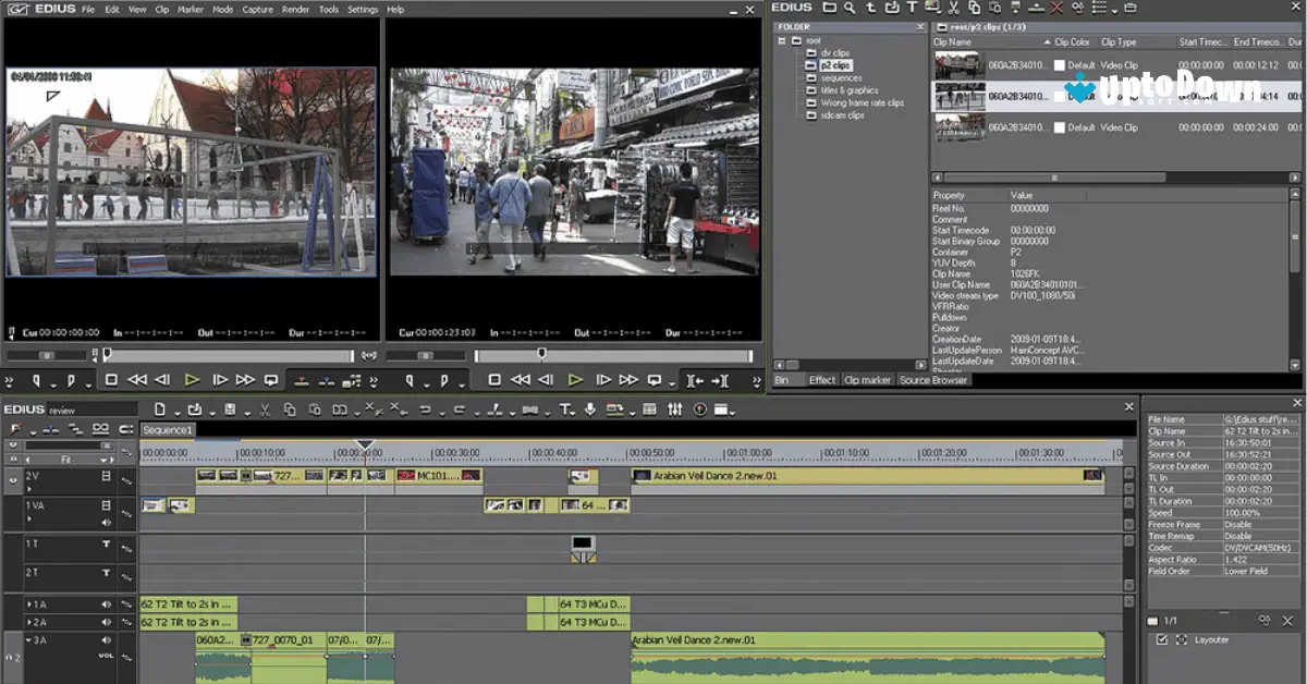 تحميل برنامج تحرير الفيديو Edius 6 مجاناً من موقع Uptodown screenshot 1
