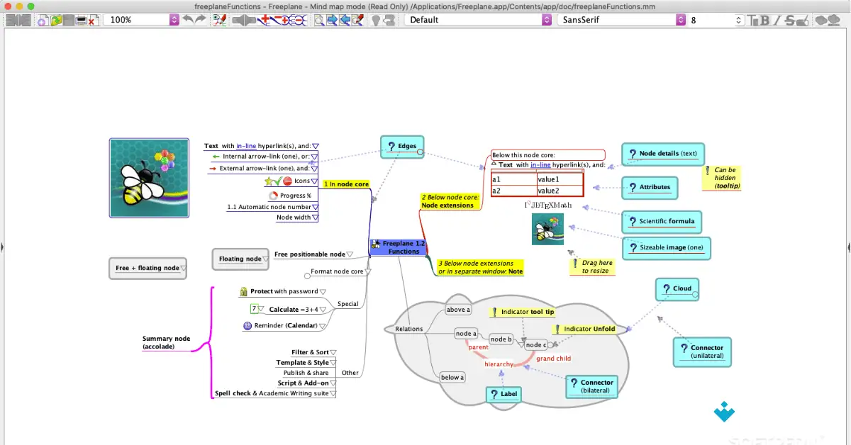 تحميل برنامج Freeplane لنظام التشغيل Mac من Uptodown 2026 screenshot 3