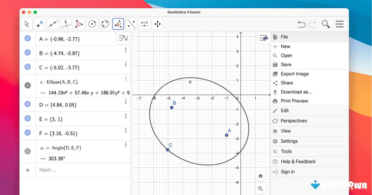 تحميل برنامج GeoGebra من موقع Uptodown (أحدث إصدار لعام 2026) screenshot 2