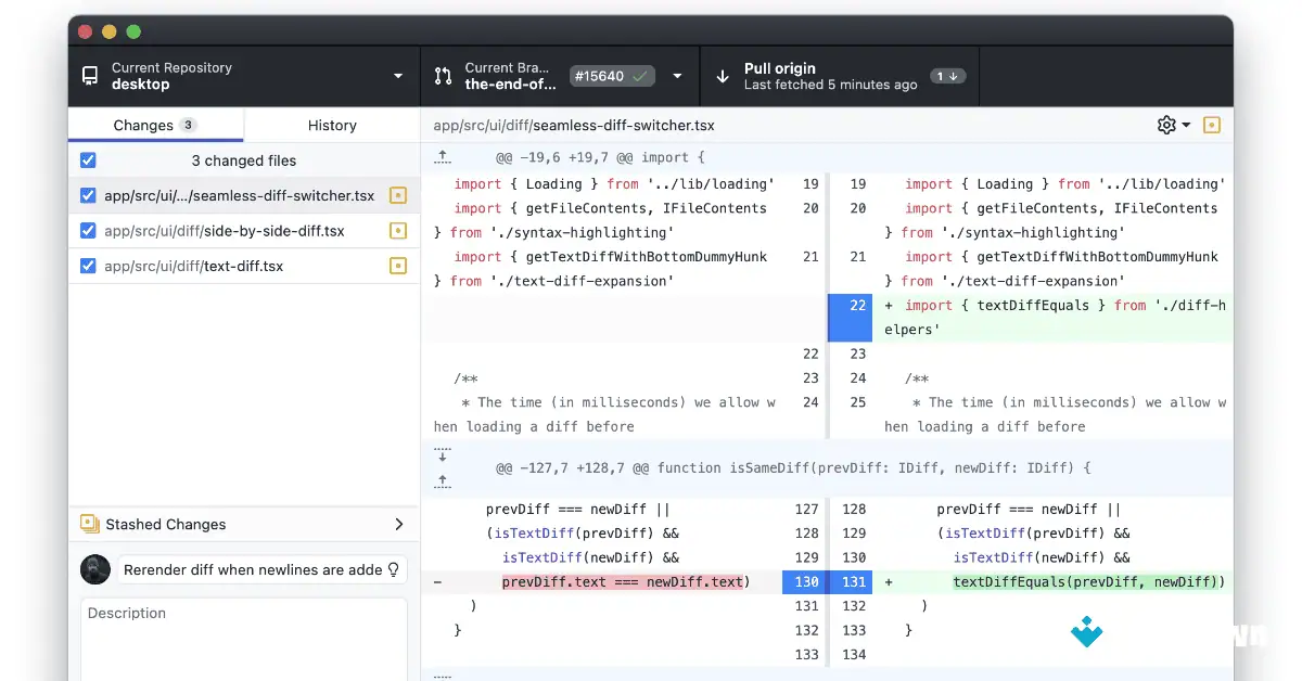 تنزيل تطبيق GitHub Desktop لنظام التشغيل Mac (أحدث إصدار لعام 2026) screenshot 2