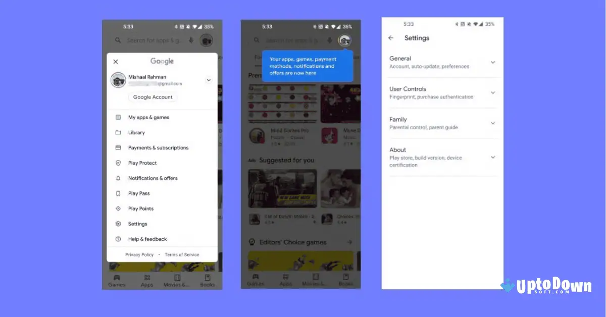 تنزيل مجاني من متجر جوجل بلاي Uptodown 2026 screenshot 2