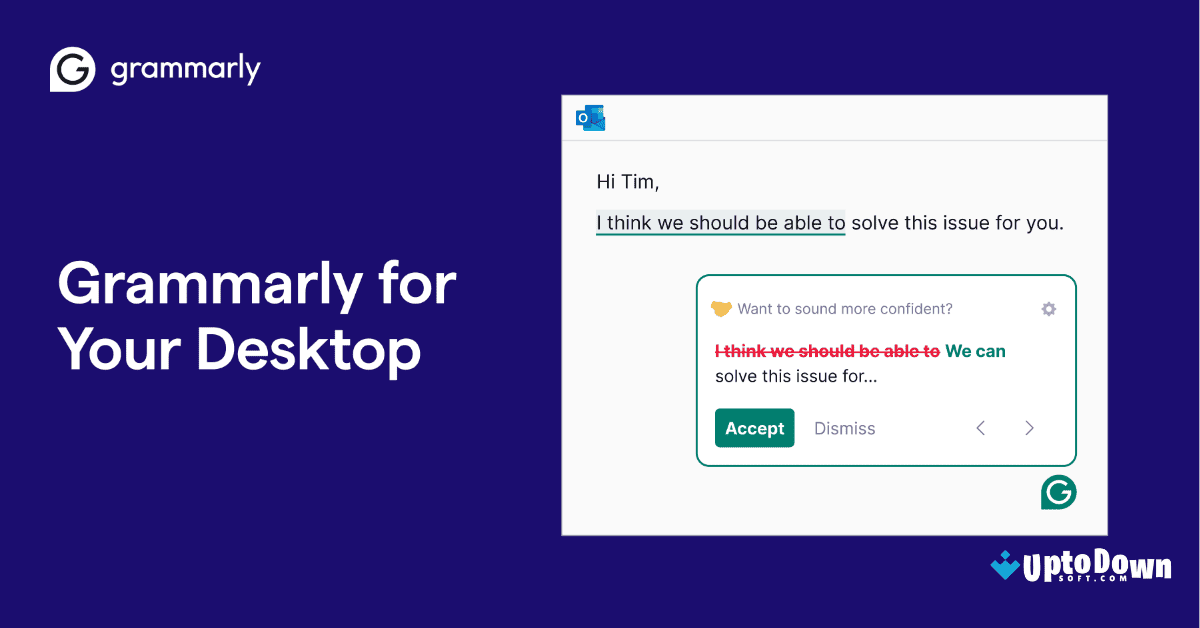قم بتنزيل برنامج Grammarly للكمبيوتر مجاناً من موقع Uptodown 2026 screenshot 2