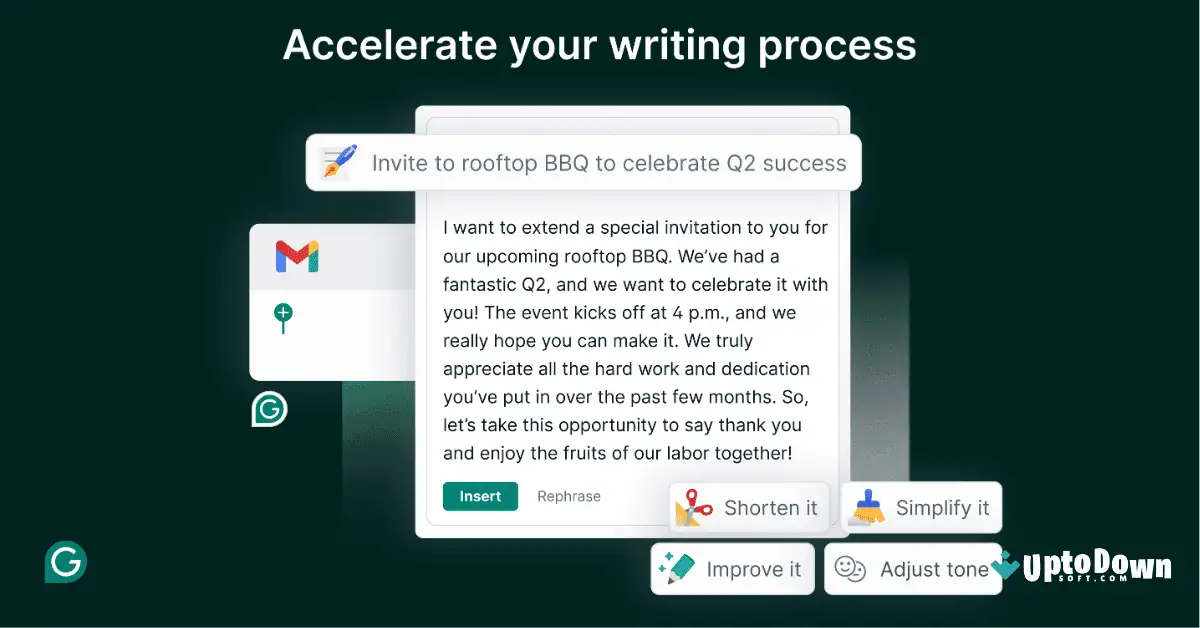 قم بتنزيل برنامج Grammarly للكمبيوتر مجاناً من موقع Uptodown 2026 screenshot 3