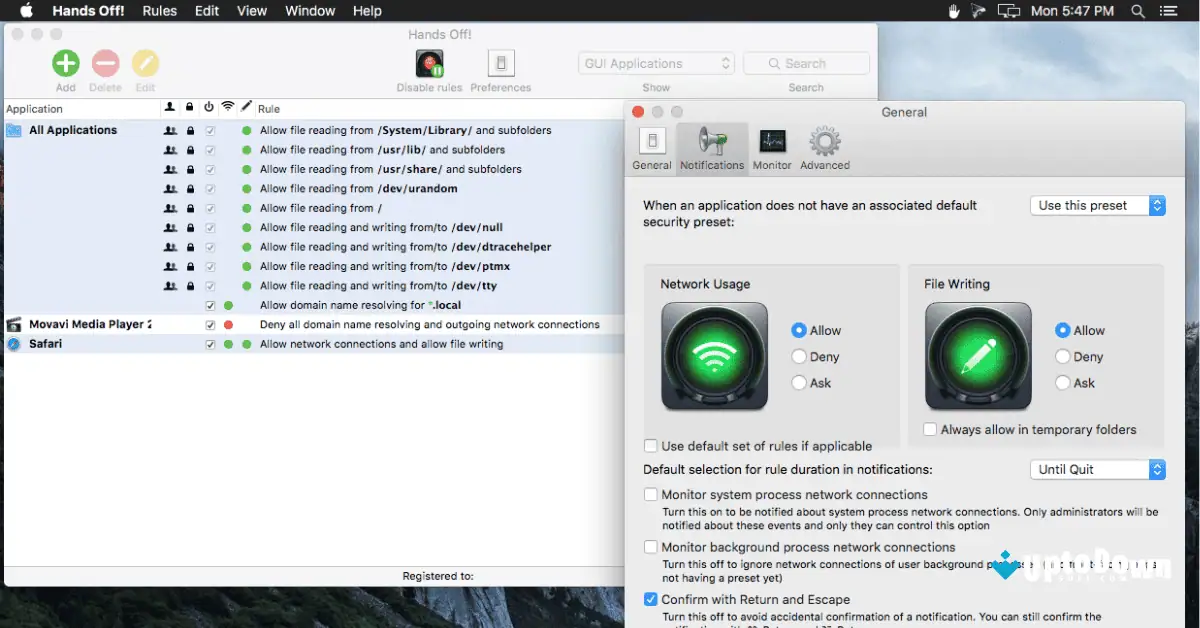 تحميل برنامج Hands Off لنظام Mac مجاناً من موقع Uptodown screenshot 2