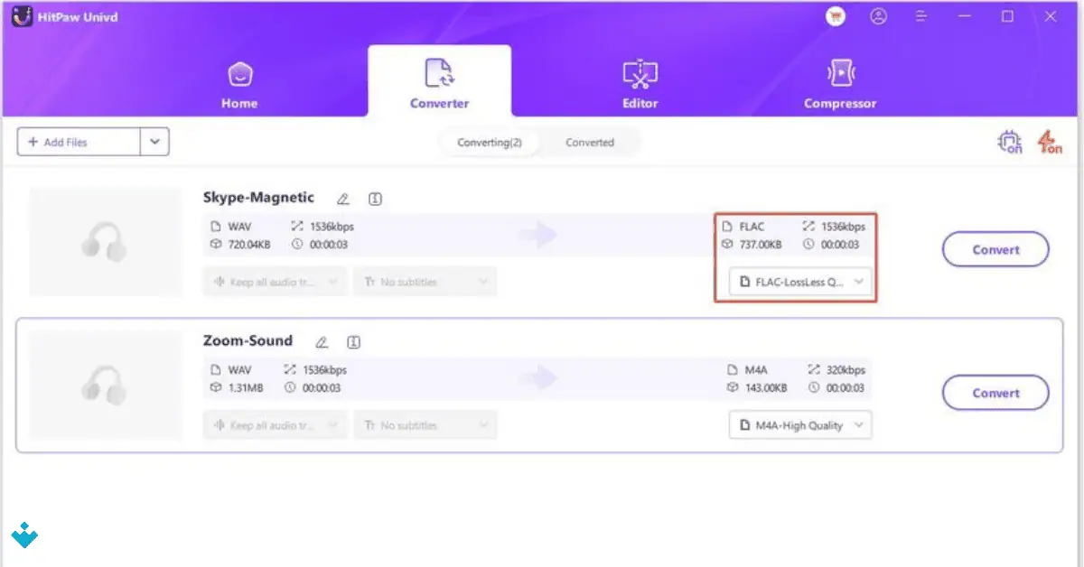 تحميل برنامج HitPaw Univd Video Converter (أحدث إصدار لعام 2026) screenshot 3