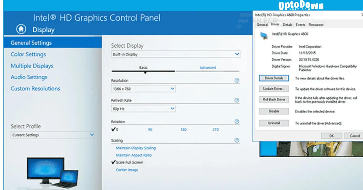 تنزيل برنامج تشغيل بطاقة رسومات Intel (64 بت) (أحدث إصدار لعام 2026) screenshot 1
