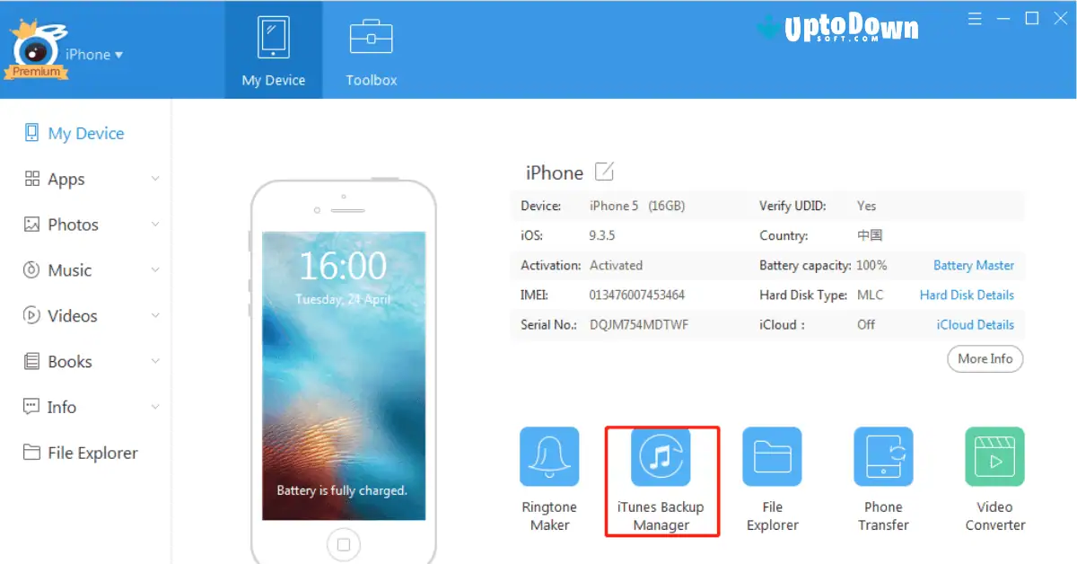 تحميل برنامج iTools من موقع Uptodown (أحدث إصدار لعام 2026) screenshot 2