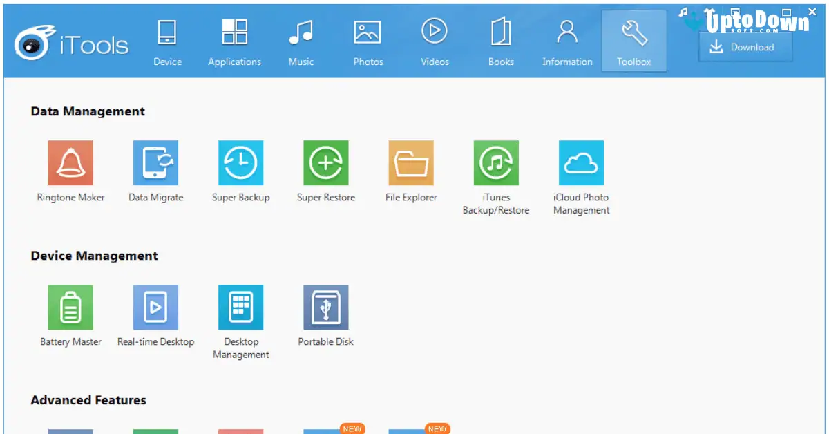 تحميل برنامج iTools من موقع Uptodown (أحدث إصدار لعام 2026) screenshot 3
