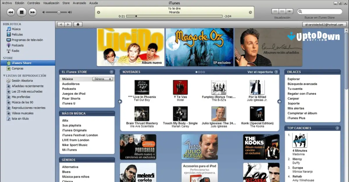 قم بتنزيل iTunes (32 بت) من Uptodown (أحدث إصدار لعام 2026) screenshot 2