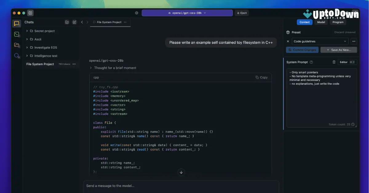تحميل برنامج LM Studio لنظام التشغيل Mac (أحدث إصدار لعام 2026) screenshot 3