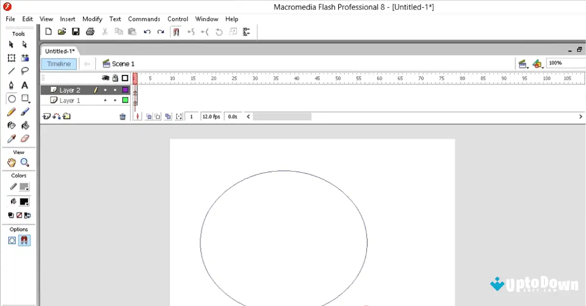 تحميل برنامج ماكروميديا ​​فلاش 8 (أحدث إصدار لعام 2026) screenshot 1