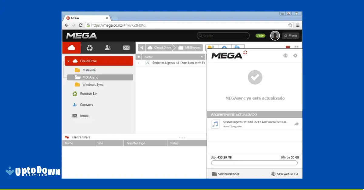 تنزيل تطبيق MEGA لسطح المكتب (أحدث إصدار لعام 2026) screenshot 3