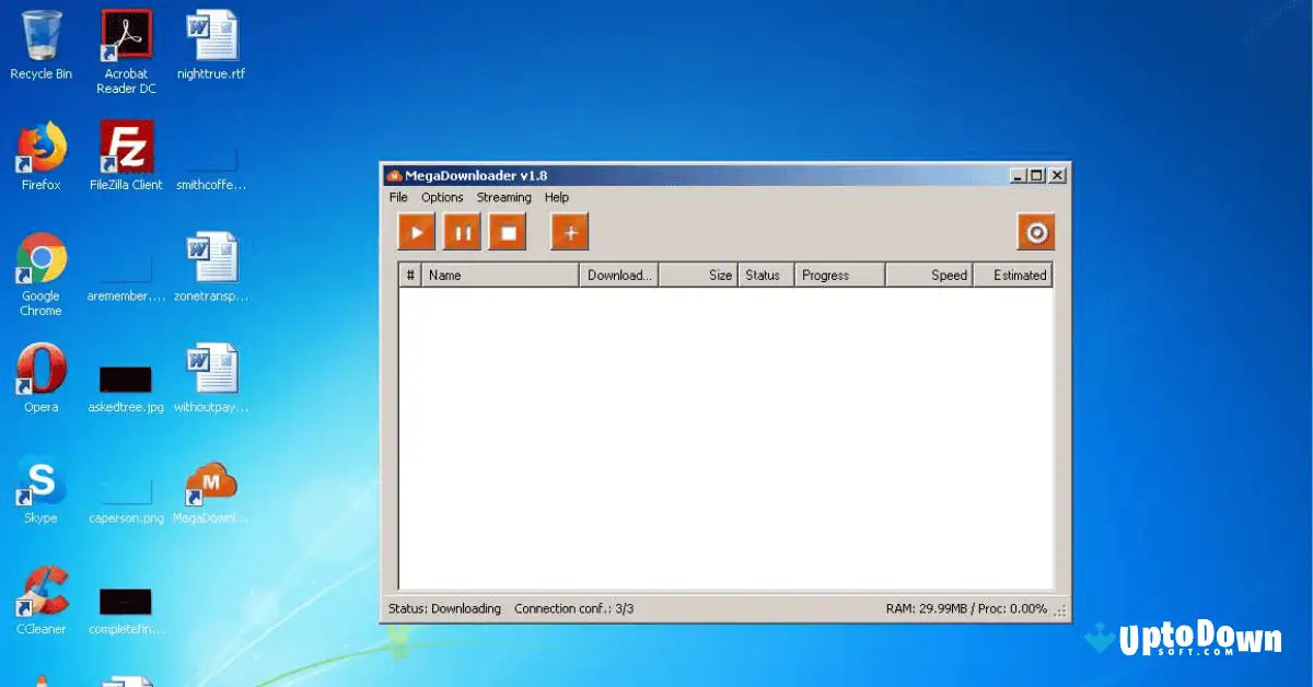 تحميل MegaDownloader من موقع Uptodown (آخر تحديث لعام 2026) screenshot 1