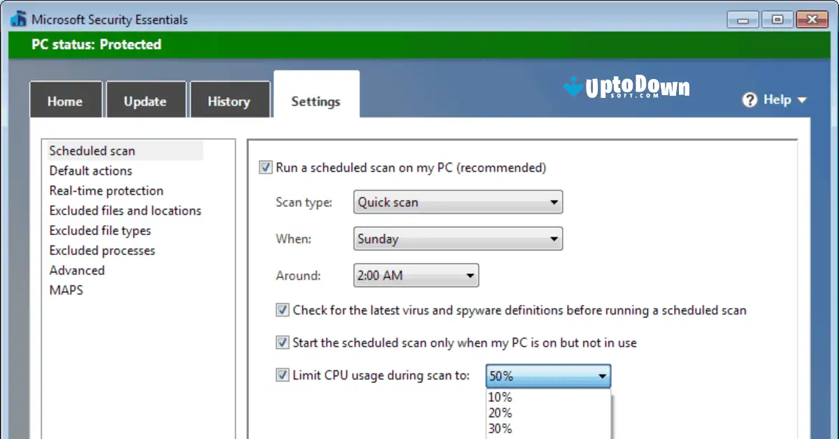 قم بتنزيل برنامج Microsoft Security Essentials (32 بت) (أحدث إصدار لعام 2026) screenshot 2