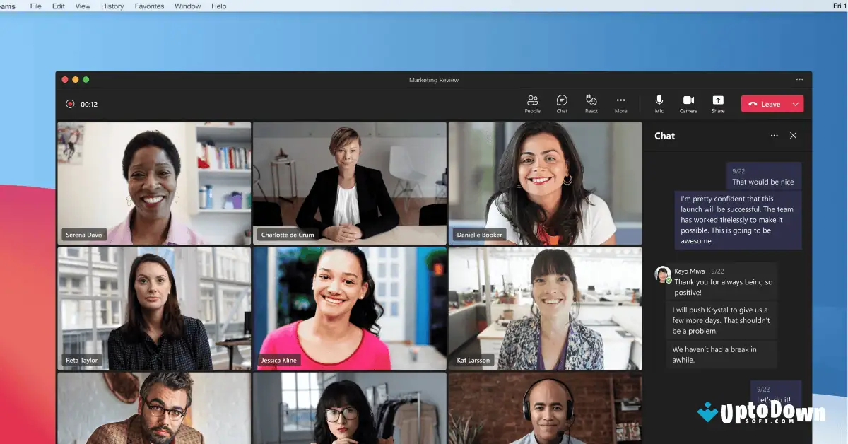تنزيل برنامج مايكروسوفت تيمز لنظام ماك (أحدث إصدار لعام 2026) screenshot 3
