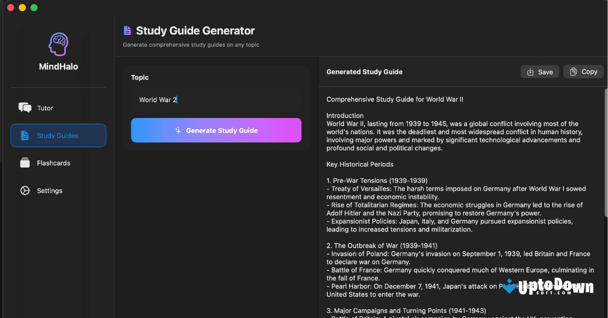 تحميل برنامج MindHalo لنظام التشغيل Mac مجاناً من Uptodown (2026) screenshot 3