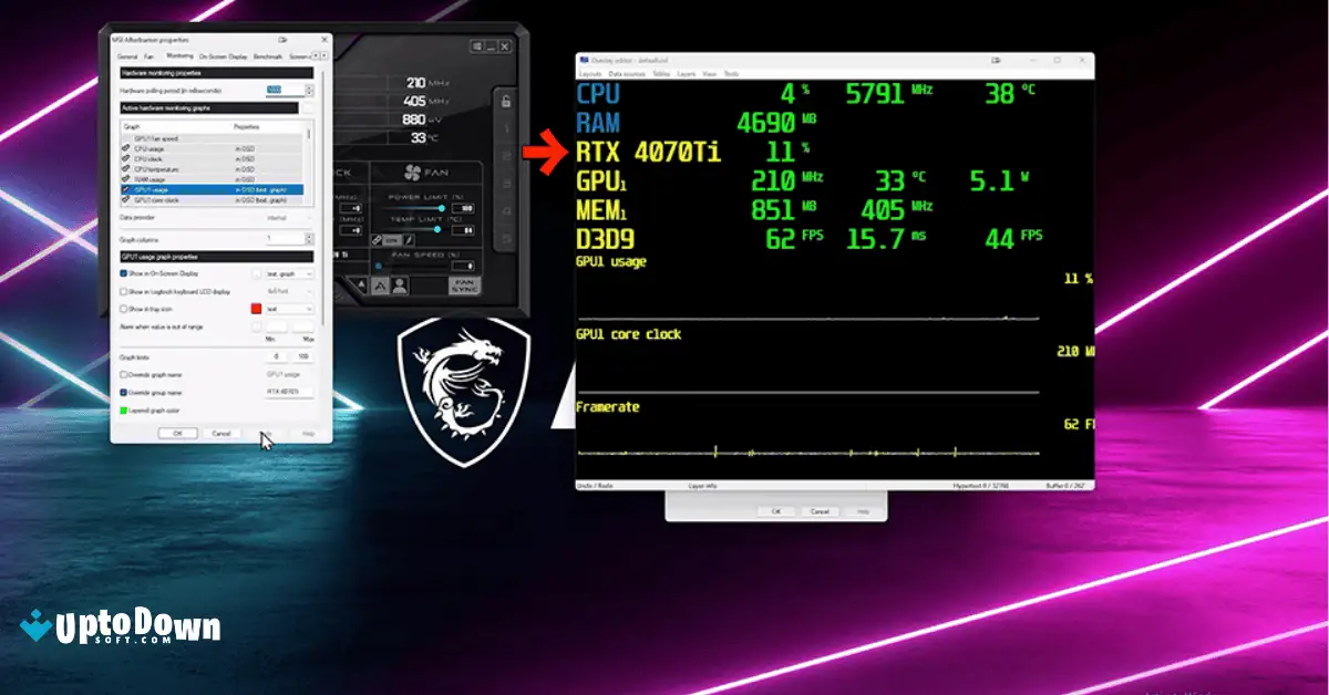 تحميل برنامج MSI Afterburner (أحدث إصدار لعام 2026) screenshot 3