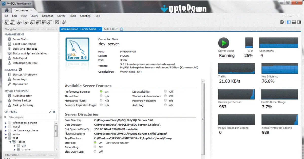 تنزيل MySQL من موقع Uptodown (أحدث إصدار لعام 2026) screenshot 1