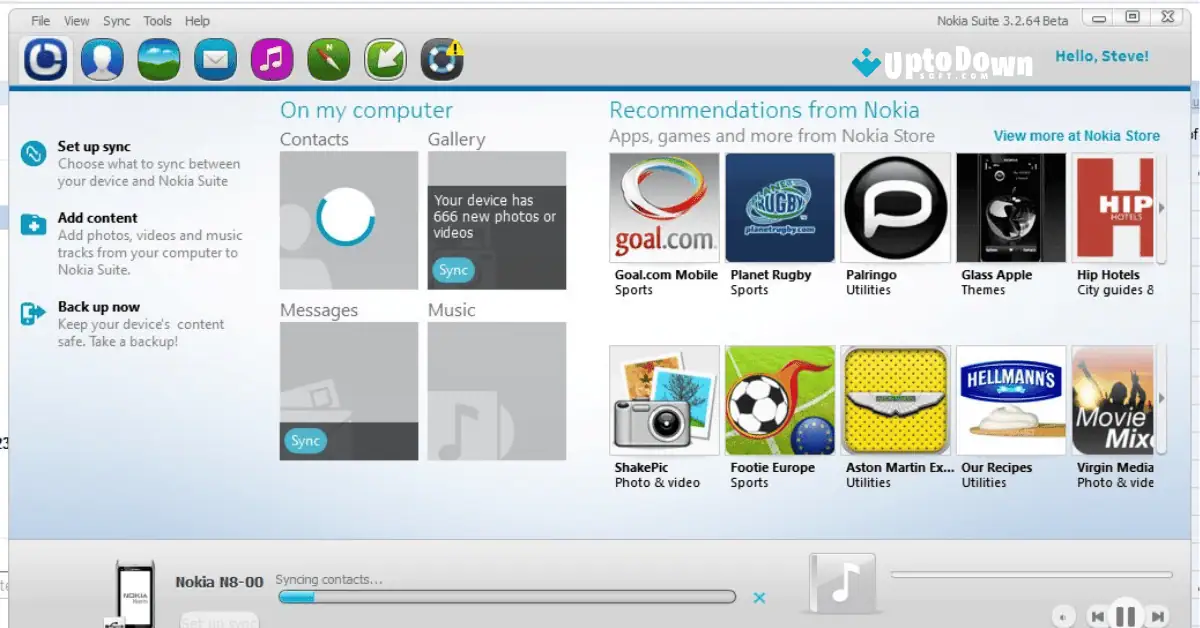 تحميل برنامج Nokia PC Suite من موقع Uptodown (أحدث إصدار لعام 2026) screenshot 2