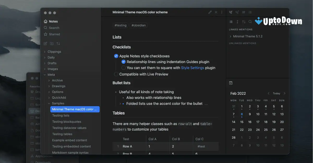 تحميل برنامج Obsidian لنظام التشغيل Mac (أحدث إصدار لعام 2026) screenshot 3