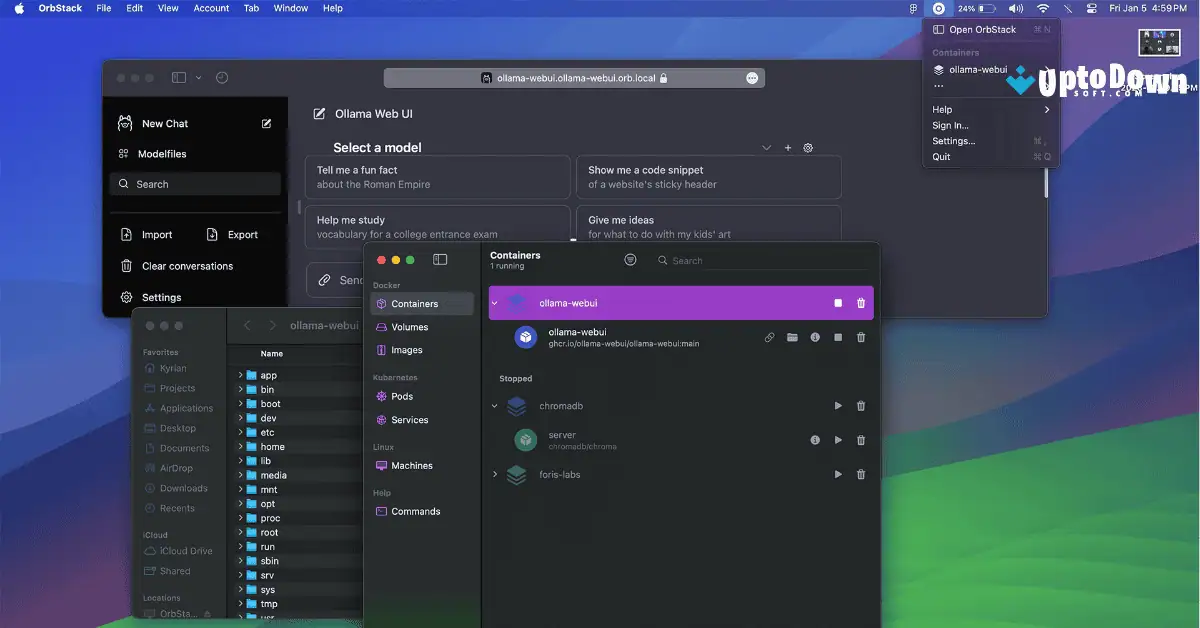 تنزيل برنامج OrbStack لنظام التشغيل Mac (أحدث إصدار لعام 2026) screenshot 3
